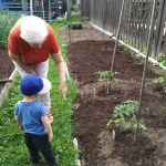 garden tour with Grandma