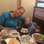 post-gym sushi date with the neighbours