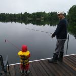Fishing with daddy
