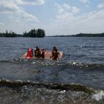 Visit from Sarah and Tim's family, and Shelley and Matt's family