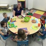 Lunch time at daycare