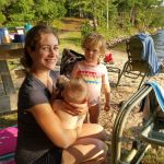 Noelia and Inez with Jack