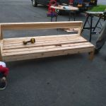 Helping daddy build a bench