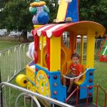 Driving the train...