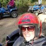 ATV tour through the woods