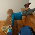 ...while doing gymnastics