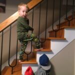 Isaac's first jungle gym