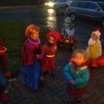 Trick or treating with the neighbours