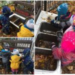 mud kitchen at daycare