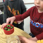 making christmas cookies at daycare