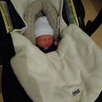 so tiny in the car seat