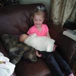 Eleri holding Cadence