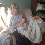 many a time spent holding a baby