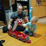 Paw Patrol firetruck from mommy and daddy