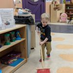sweeping at playgroup