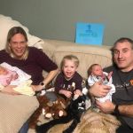 Twins are 1 month old!