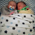 A rare sleep together