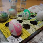 Isaac's Easter egg decorations