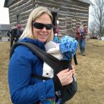 Old farm house at the Log Farm