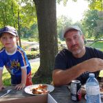 pizza dinner in the park