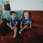 Isaac and cousin Arlo