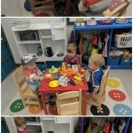 playing with Gale and Luke at daycare