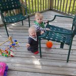 lots of time to play on the deck