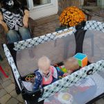 outdoor play while daddy renovates