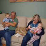 story time with Opa and Oma