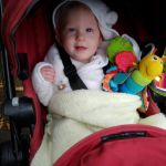 bundled for our walk