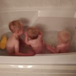 3 in the tub