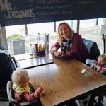 lunch out with Sarah!