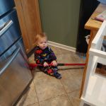 loves the mop just like Isaac