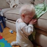 trying to sleep sitting up