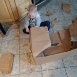 ripping an old box - longest independent play over the holidays