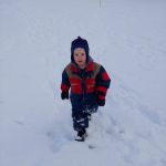 finally snow to play in!