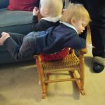 never gets in the conventional way