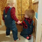 they like playing in the play structure house