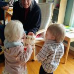 twin dog birthday card