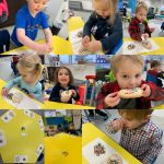 Christmas baking at daycare
