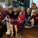 the girls...and Asher