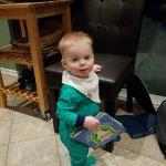 Asher after his hair cut