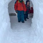 Harrison and Isaac in the quincy