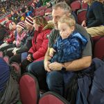 first live hockey game!