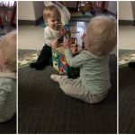 playing at daycare
