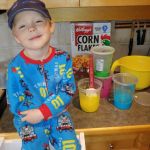 making homemade paint