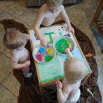 painting with Q-tips