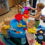 indoor water park. Yes we got that desperate.