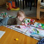 colouring without eating the crayon!!