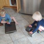 scrap metal band in the making